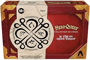 AVALON HILL HeroQuest, Hero Collection : La Voie du Moine Errant, requiert Le système HeroQuest (Vendu séparément) - Version française