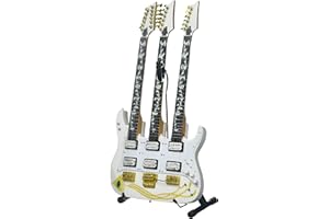 AXE HEAVEN SV-202 Steve Vai Signature JEM Triple Neck Mini Gitarre