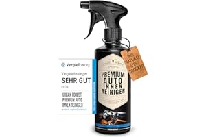 ‎· URBAN FOREST · PREMIUM PRODUCTS Car Cleaner for Interior Care, Upholstery Cleaner for Car Seats, Cleaning Car Care and Plastic Care for Interior and Cockpit, Plastic Cleaner with Deep Effect for Professional Car Preparation, Premium Car Interior Cleaner from Urban Forest with Avocado Oil, Size: 500 ml