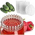 KADAX Fermentation Weights for Jars, Polypropylene Accessories for Fermenting Sauerkraut, Kimchi and Pickles in Wide Mouth Vessels (100 mm, 20 Pieces)