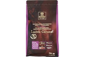CACAO BARRY 31% Min Cacao Chocolat Lactée Caramel Pistoles 1 kg
