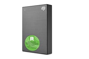 ‎SEAGATE Seagate One Touch 5TB tragbare externe Festplatte, Hardwareverschlüsselung mit Kennwortzugriff, PC, Notebook & Mac, Xbox One & Series, PS4, PS5, USB 3.0, Space Gray, Rescue Service, STKZ5000404