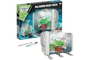 Clementoni - Ma Serre High-Tech dès 8 Ans - Jeux Éducatif pour Enfant - Apprendre en s'amusant - Science et Nature - Fabriqué en Italie