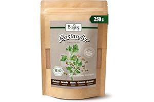 Biojoy Coriandolo in Polvere BIO (250 g), Semi di Coriandolo in Polvere, Spezia macinata, Ideale per la Cucina (Coriandrum sativum)