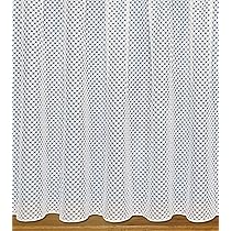 John Aird Butterfly Net Curtain White - Width Sold By The Metre - Drop: 40" (102cm