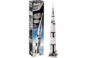 Revell 03704, Kit de Modelos de plástico, Apollo 11 Saturn V Rocket,Escala 1:96