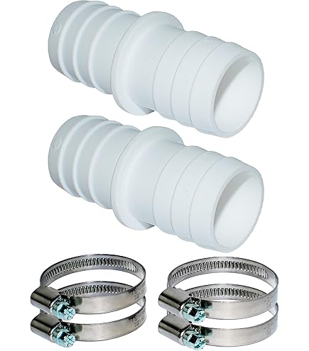 Tubo Industriale Schlauchmeister 10 Metri - Ø 32 Mm (1 1/4") - Per Acque Sporche, Costruzioni E Emergenze - Bianco/verde - Foto 5