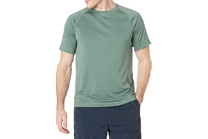 Amazon Essentials Maglietta da Nuoto UPF 50 Aderente A Maniche Corte e Ad Asciugatura Rapida Uomo