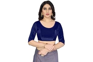 TreegoArt Fashion Damen Samt Solide 3/4-Ärmel Dehnbare Fertigbluse Freie Größe