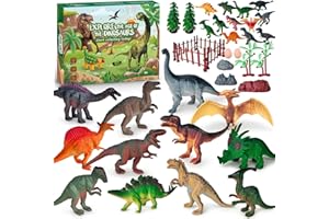 RIZTGAE Dinosaur Toys for Boys Age 3-12,Dinosaur Figures Toys for 3 4 5 6 7 8 9 10 11 12 Year Old Boys Gifts Party Bag Fillers for Kids Dinosaur Toys for Girls Dinosaurs Playset