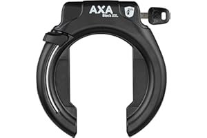 AXA Block XXL chowany zamek rowerowy – zamek na ramę – poziom bezpieczeństwa 12 – możliwość łączenia z zamkiem wpuszczanym – 70 mm – czarny