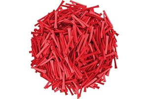 ‎HERLITZ herlitz Nieten Lose, 500 Stück, Aufdruck: Leider verloren, Farbe Rot, Tombola, Gewinnspiel