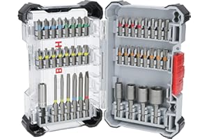 Bosch 43x Coffret d&,#039,embouts de vissage Extra Hard, 43 pièces (197 x 110,5 mm, Professional Accessoire Perceuses/visseuses rotatives)