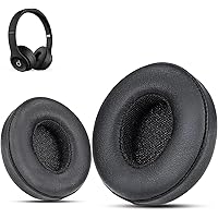 Krone Kalpasmos Ear Protection for Beats Solo 2 and 3 Wireless/Wireless/Wired Earphones, Ear Cushion Premium Protein Leather 