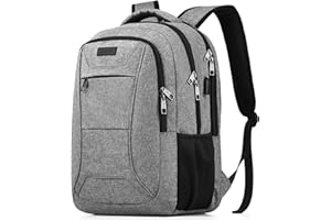 ‎BIKROD Rucksack Herren Damen, Schulrucksack Jungen Mädchen Teenager, Wasserdicht Rucksack | 17.3 Zoll Laptoptasche mit USB Ladeanschluss | Arbeit Reisen Wandern Backpack mit Anti Diebstahl Tasche, 25-35 L