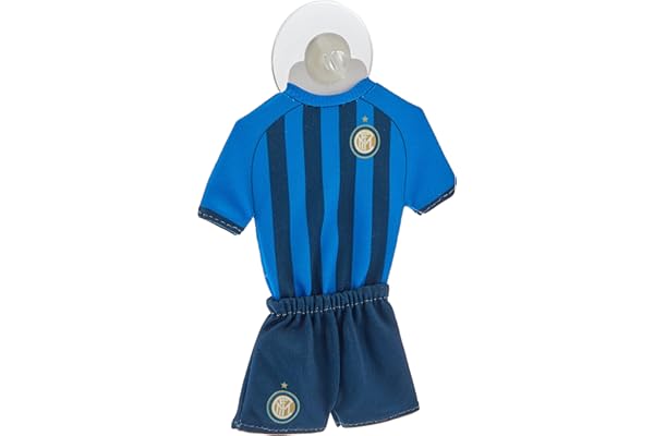 Inter FC Mini diviseur Ventouse Noir Bleu 17 cm