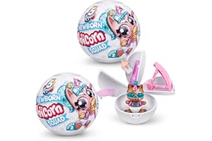 5 Surprise Unicorn Squad Newborn Series 5 Mystery Collectible Capsule (2 Pack) By ZURU