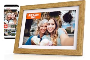 Cytem Digitaler Bilderrahmen 10.1 Zoll mit WLAN & Frameo, Anti-Glare Matt, 32GB Speicher, 