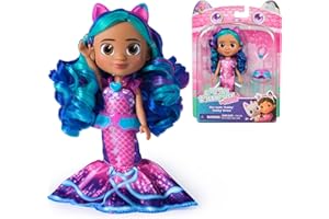 Gabby's Dollhouse: The Movie, Mer-tastic Gabby Doll, with Mermaid Themed Doll Clothes and Doll Accessories, Kids Toys for Girls and Boys Ages 3 and Up