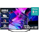 Hisense 55" ULED Mini-LED 4K 2023 55U72KQ, Smart TV VIDAA U7, Dolby Vision IQ, HDR 10+ Adaptive, 144Hz Game Mode PRO, Alexa B