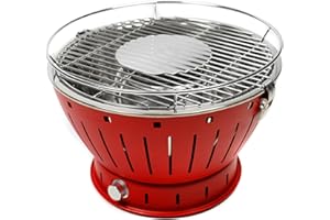 Barbecue portable Mapa Grill - Charbon de bois - Sans fumée - 35cm de diamètre