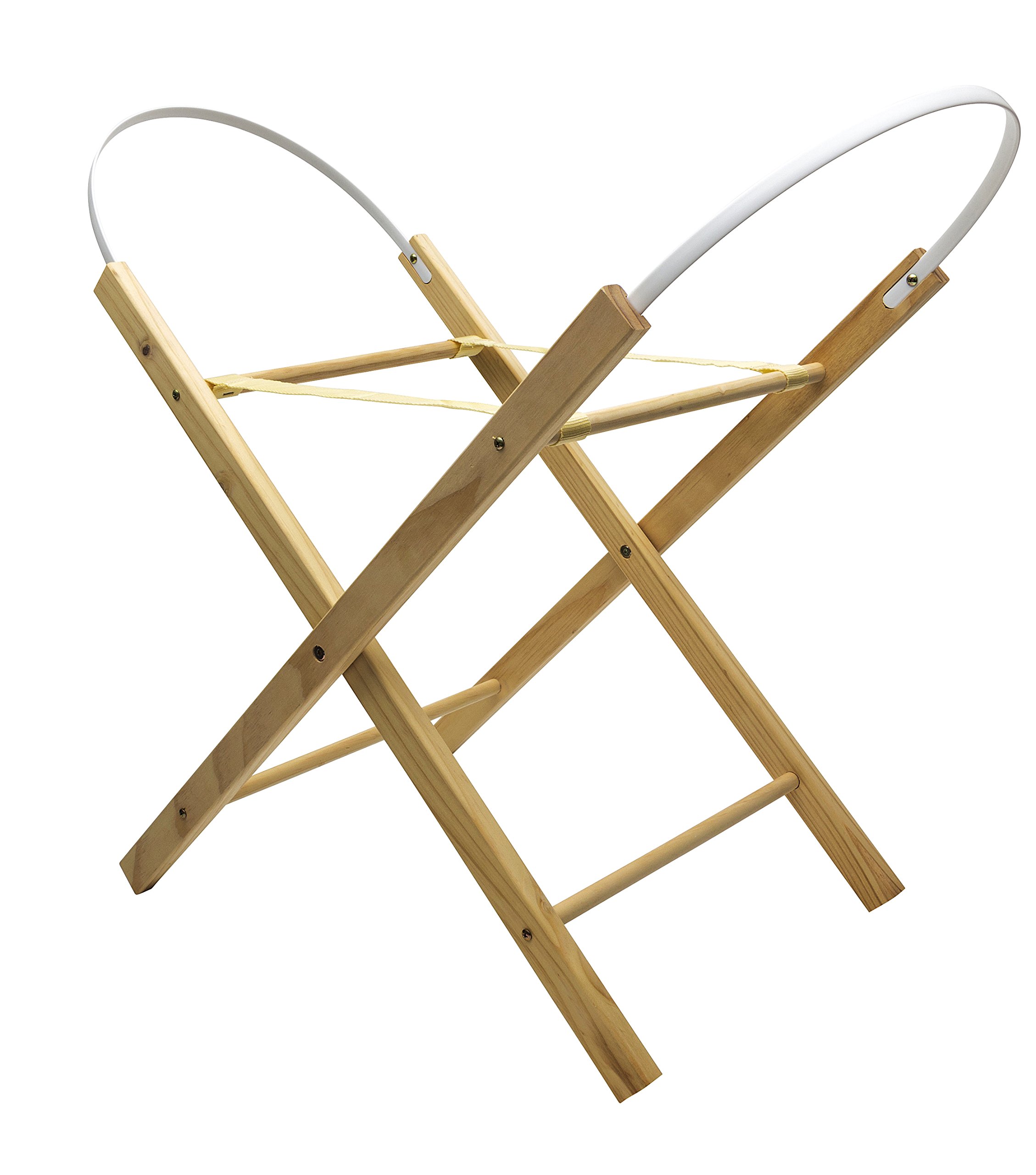 Moses Basket Opal Folding Stand Portable Baby Basket Secure Folding