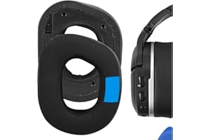 Geekria Sportowa owcza skóra zastępcza nauszniki do słuchawek Turtle Beach Stealth 700 Gen 2, poduszki do uszu, zestaw słuchawkowy, części naprawcze miseczek do uszu (czarne)