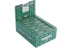 GRANNY'S WEED 24x Granny's® Organic Endless Papers | 45mm Breite | 5 Meter pro Rolle | Aus Papier | Grannys rolls