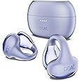 boAt Airdopes Loop OWS Earbuds w/Clip-On Fit, Air Conduction Tech, 50HRS Battery, 4Mics ENx, Dual EQ Modes, 12mm Drivers, 40ms Latency,ASAP Charge,OWS Ear Buds Earphones(Lavender Mist)
