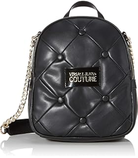 versace black backpack women's