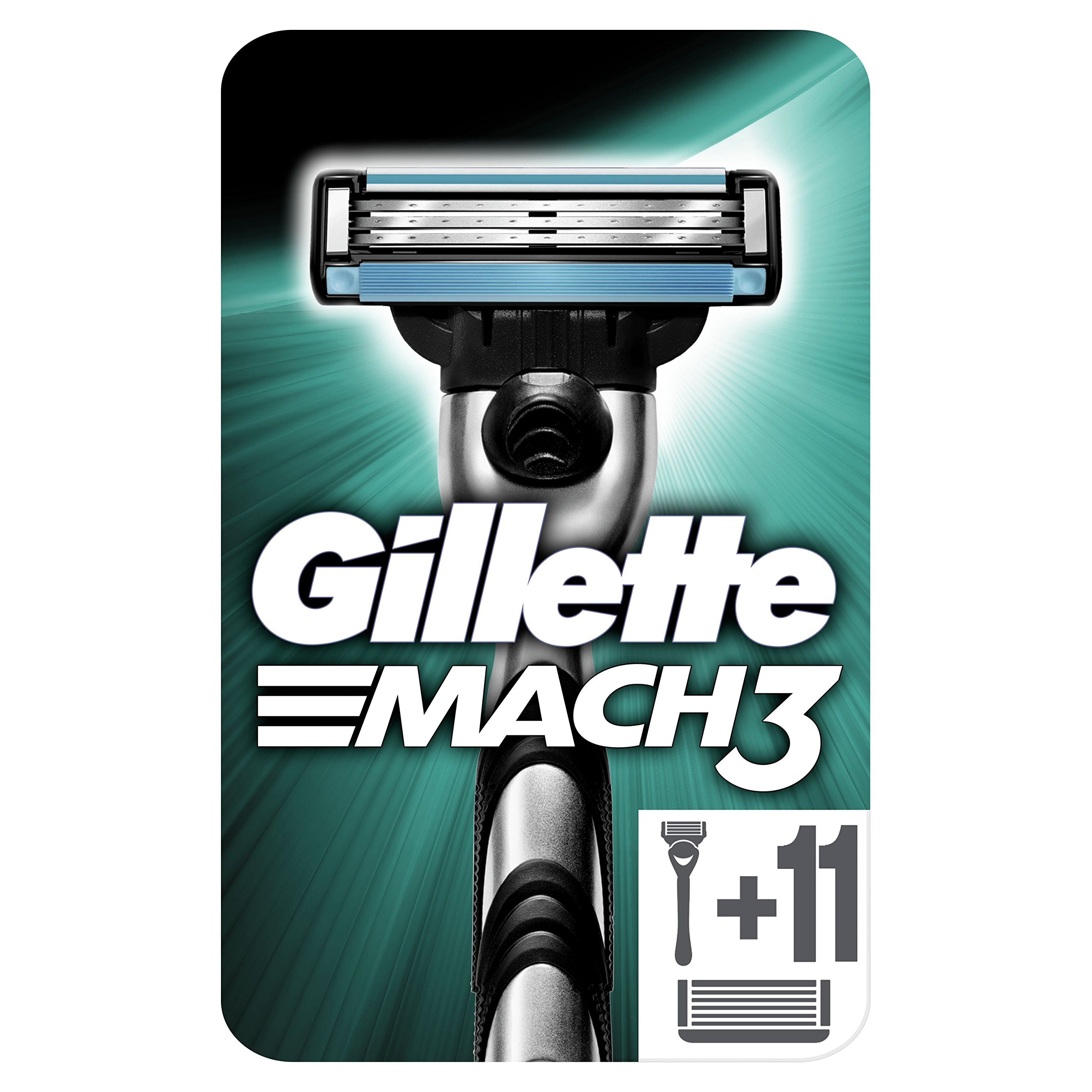 Gillette-Mach3-Maquinilla-De-Afeitar-Para-Hombre-11-Recambios