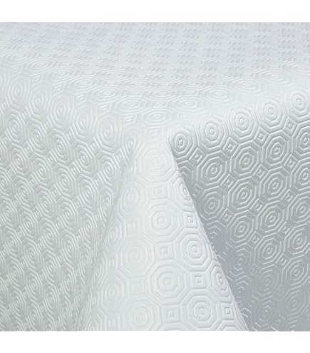 Dkdo Tischdeckenunterlage Aus Gummi – Meterware, 140 Cm Breit, Beige, Wasserdicht & Schmutzabweisend
