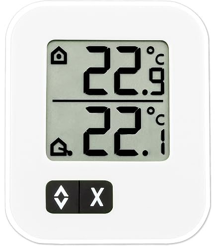 Technoline Funk-Thermometer – Innen- Und Außentemperatur Immer Im Blick