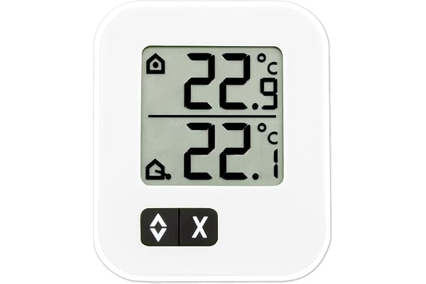 TFA Dostmann 91t30104302 Moxx Thermomètre Intérieur/Extérieur Digital