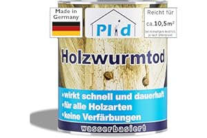 prinzcolor Premium Holzwurmtod Holzwurm-Ex środek ochronny do drewna, bezbarwny, 2,5 l