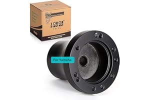 10L0L Golf Cart Steering Wheel or Adapter,Generic for Golf Cart Club Car DS & Precedent,EZGO RXV & TXT and Yamaha Carbon Fiber