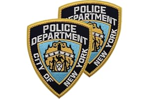 APBVIHL Bestickte Applikationen aus Stoff, Motiv: US-Stadt von New York