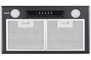 CATA GT PLUS Cappa Cucina Tipo da Incasso Motore 200W Classe Energetica C 3 Livelli di Aspirazione Pannello di Controllo Meccanico Finitura in Acciaio Inox