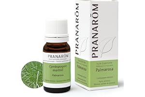 Pranarôm Huile Essentielle Palmarosa Bio Cymbopogon martinii var. motia Partie Aérienne HECT 10 ml