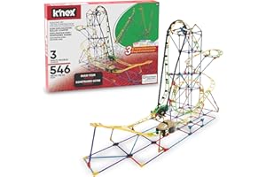 K'Nex 77077 STEM Explorations Roller Coaster Building Set for Ages 8+ Construction Education Toy, 546 Pieces