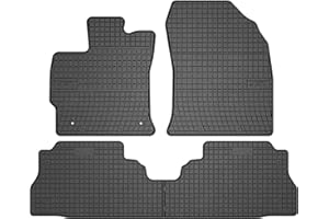 M MOTOS Tapis de sol caoutchouc pour Toyota Prius+ depuis 2011 Améliorez Votre Confort de Voyage avec Le tapis noir antidérapant Auto ET- tapis voiture Tous Temps pour Voiture, Protection Contre les s