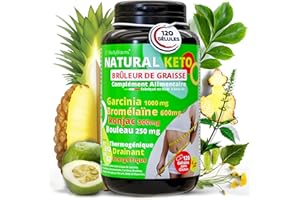 BODYBLOOMS NaturalKeto® Bruleur de graisse puissant extra fort(Garcinia+konjac coupe faim puissant et efficace)Brule graisse puissant perte de poids rapide et efficace.13Herbes Minceur perte de poids rapidement