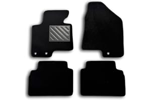 MTC AUTOMOTIVE Alfombrillas para Kia Sportage III de 2009 a 2015 Talonera de Goma Reforzada, Antideslizante