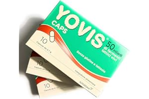 FISH FACTOR 3X YOVIS CAPS - Integratore di Fermenti Lattici Vivi da 50 Miliardi - 30 CAPSULE