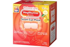 Senaste versionen Kao MEGURISM sjukvård ånga varm ögonmask, tillverkad i Japan,Yuzu mogen 12 ark