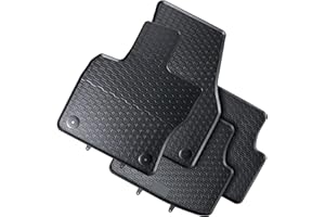 GEYER & HOSAJA Alfombrillas de Goma para Coche 879/4C Compatible con Audi Q3 II (2018-) y Volkswagen Tiguan II (2016-2024)