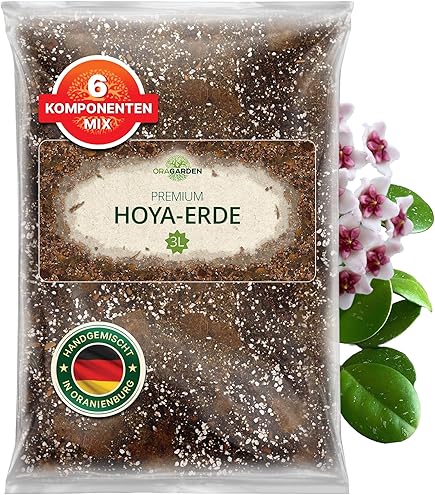 Terreau Spécial Hoya - Mélange Main 10 Litres - Drainage Optimal Pour Plantes D'intérieur Et D'extérieur
