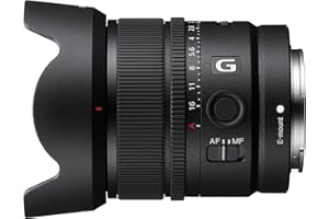 Sony e 15 mm F1.4 G - Objetivo Gran Angular APS - C (SEL15F14G), Negro