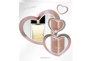 JE T'AIME Pour Elle • Coffret pour Femme • Eau de Parfum 100 ml + Déodorant 150 ml • Vaporisateur • Spray • Parfum Femme • Cadeau • EVAFLORPARIS