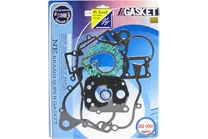 MY MOTO PARTS Motorcycle Full Gasket Set Fits Derbi GPR 50 2007-2008, Senda 2003-2010, Fits Aprilia RX/SX 50, Scarabeo 100 2T 2000, Fits Gilera RCR/RK 50 Cannibal / SMT 50 2007, Stalker 50 1997.